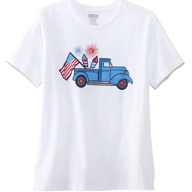 Women's Americana Short Sleeve Graphic T-Shirt