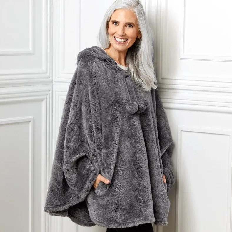 Women's Comfy Cozy Weekend Poncho