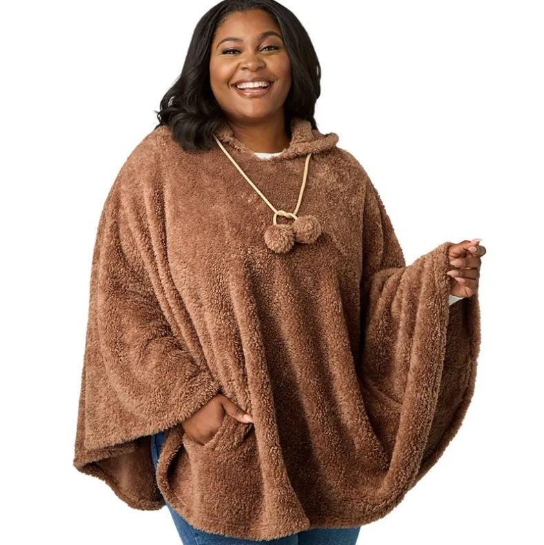 Women's Comfy Cozy Weekend Poncho