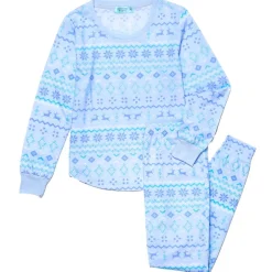 Women's Fair Isle Knit Pajama Set