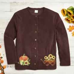 Women's Harvest Button Down Cardigan Sweater
