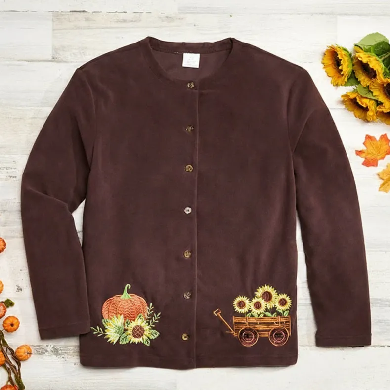 Women's Harvest Button Down Cardigan Sweater