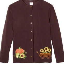 Women's Harvest Button Down Cardigan Sweater