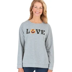 Women's Holiday Top with Interchangeable Patches