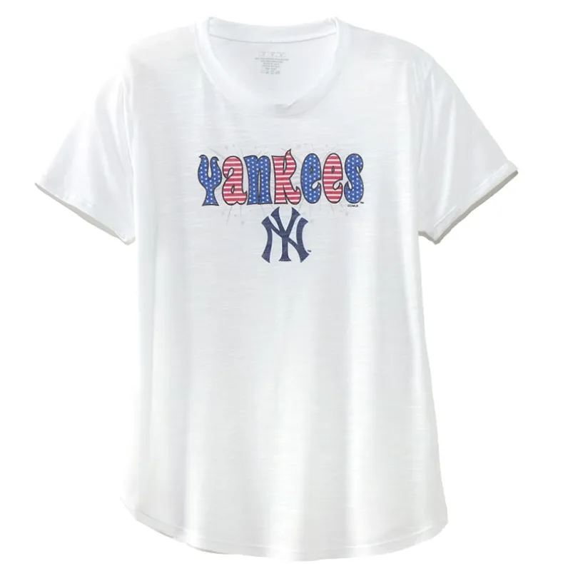 Women's MLB Americana Short Sleeve Graphic T-Shirt
