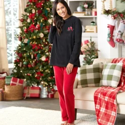 Women's Pajama Set 2-Pc. Cardinal