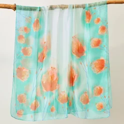 Women's Sheer and Lightweight Chiffon Scarf