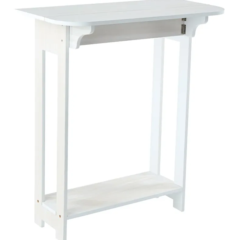 Wood Console Table with Drop Leaf - 30"H