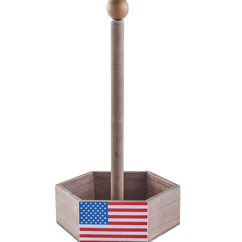 Wooden Americana Serving Collection