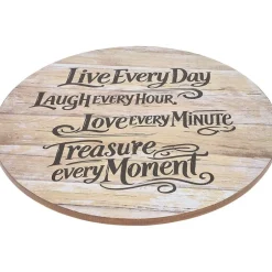 Wood Sentiment Printed 12
