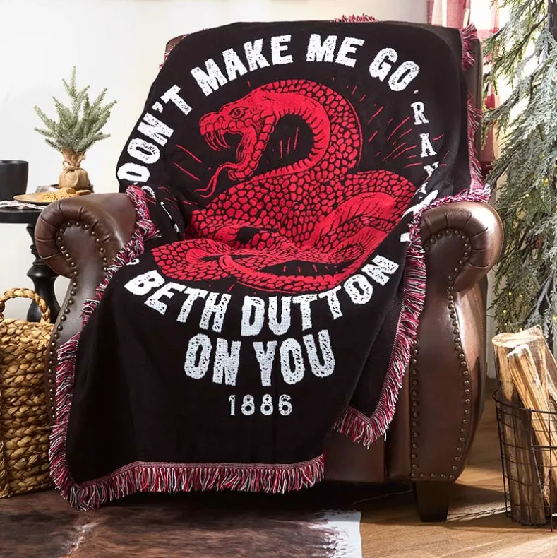 Yellowstone Woven Jacquard Throw 46" x 60"