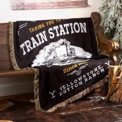 Yellowstone Woven Jacquard Throw 46